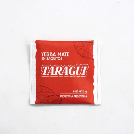 Trà túi lọc Yerba Mate Taragui - Tea in bags (Hộp 20 gói): là phiên bản tiện lợi hơn của trà Mate vị truyền thống khi được uống với cốc gourd và ống hút