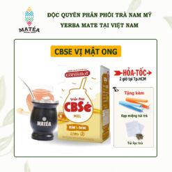 Combo trà Yerba Mate CBSE vị mật ong 500gr - Cbse Miel thơm mùi mật ong đặc trưng, ngọt nhẹ tự nhiên và không có đường, tốt cho sức khỏe và ăn uống